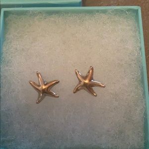 Tiffany and Co Elsa Peretti Starfish Earrings